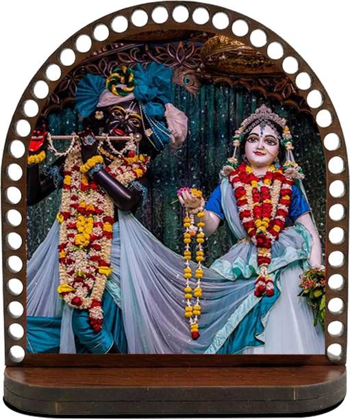 ar creative Radha and Krishna Car Dashboard Idol, God Statue For Car, Home, Office Decorative Showpiece  -  7.62 cm