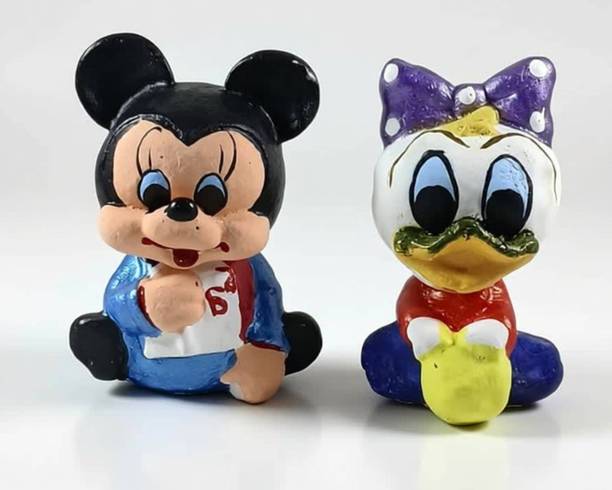 Karukrit collections Mickey Mouse Cartoon Character Decorative Showpiece  -  15 cm