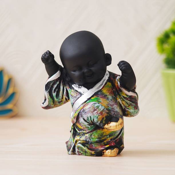 Nandini collection Buddha Statue Idol For Home Decor Decorative Showpiece - 12 cm