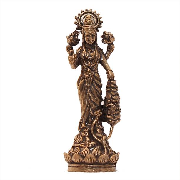 Kalarambh brass Laxshmi Idol Decorative Showpiece  -  4.31 cm
