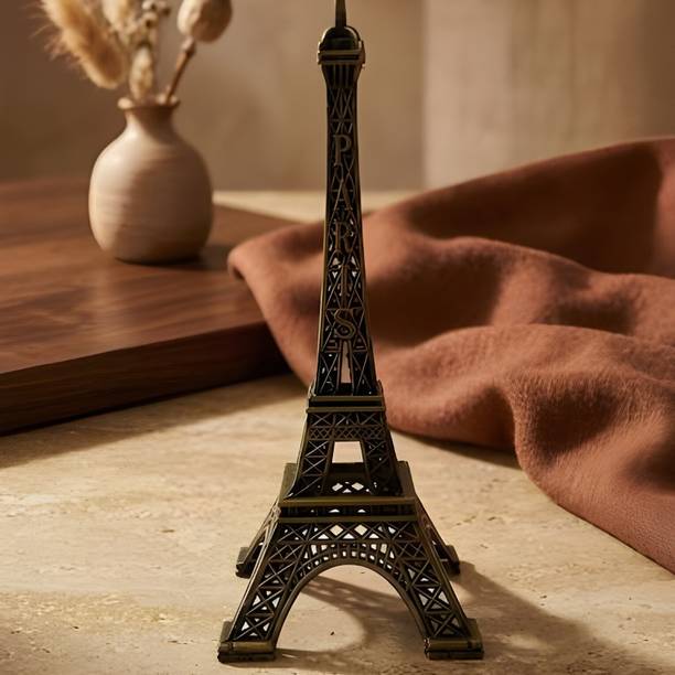 PPSELECTS Vintage Paris Eiffel Tower Miniature Decorative Showpiece - 15 cm