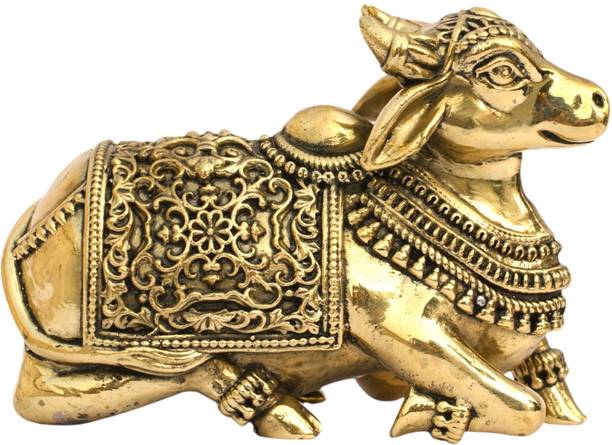 BRONGS BG-PREMIUM-NANDI-BRASS-ST-1 Decorative Showpiece  -  7 cm