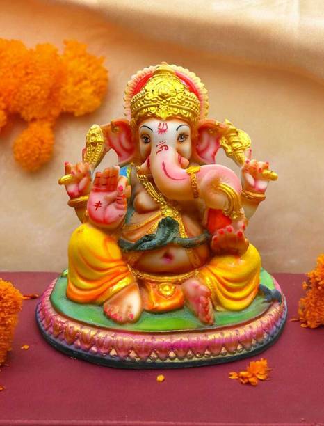Sankalan Creation Ganesha Decorative Showpiece  -  17 cm