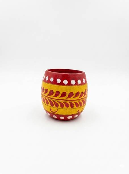 Kundu enterprises Wedding biyer kunke Bengali Decorative Showpiece - 5 cm