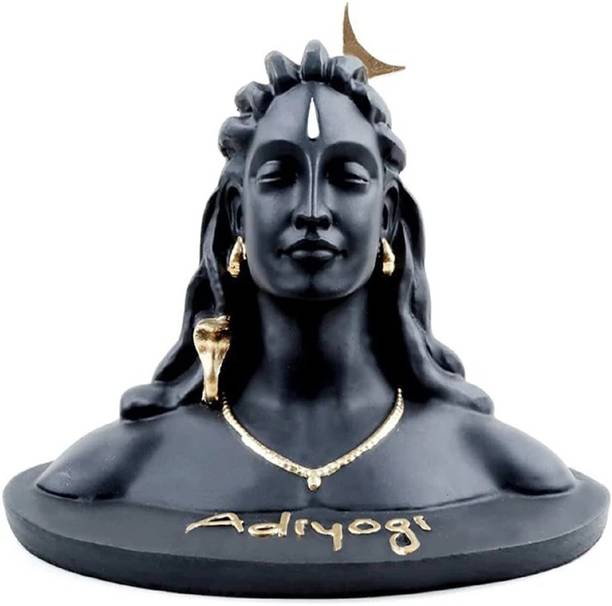CraftVilla Divine Mahayogi Shiva Murti – Powerful Meditation Idol for Home, Temple Decorative Showpiece  -  6 cm