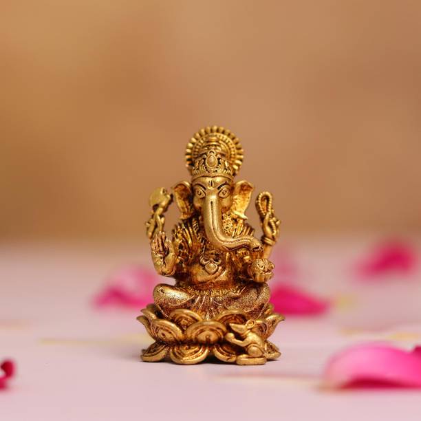 ganesh idol Decorative Showpiece  -  4 cm