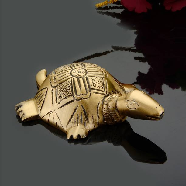 Cave Tortorise Figurine - hancrafted Decorative Turtle Statue Decorative Showpiece  -  2.5 cm