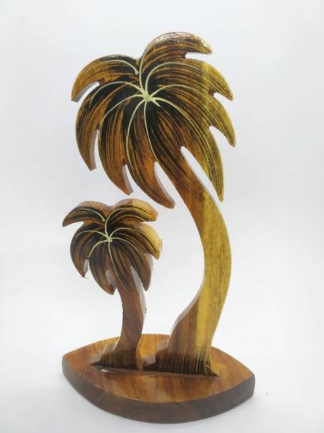 Jay Vasudevaya Enterprise Traditional Palm Tree Decorative Showpiece - 14 cm