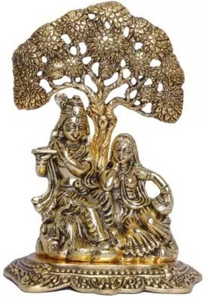 PMG Lord radha krishna murti Decorative Showpiece  -  7 cm