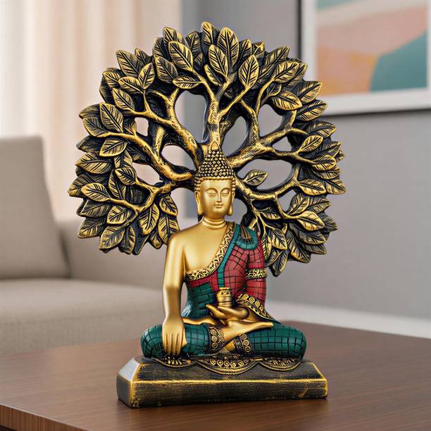SwastikDecor Buddha Decorative Showpiece  -  25 cm