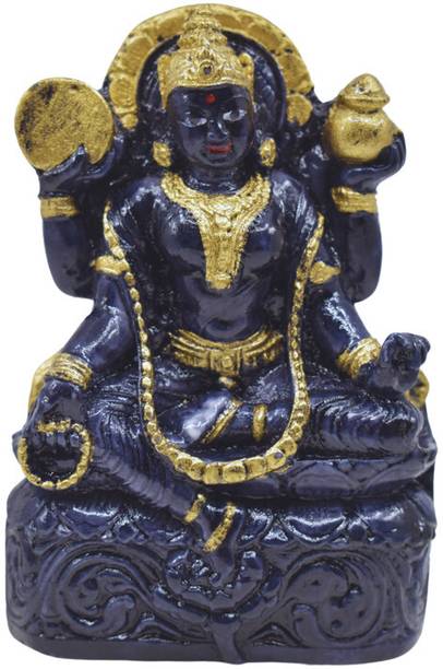 Real Craft Divine Serenity: Maa Mangala Ceramic Statue for Blessings Decorative Showpiece  -  10 cm
