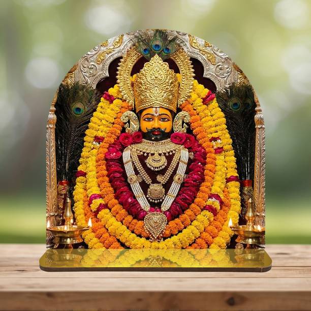 Kaqeink Baba Shyam Tabletop Idol Decorative Showpiece  -  14.224 cm