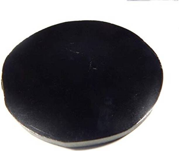 Zoltamulata Black Obsidian Mirror For Vaastu, Fengshui Decorative Showpiece  -  5 cm