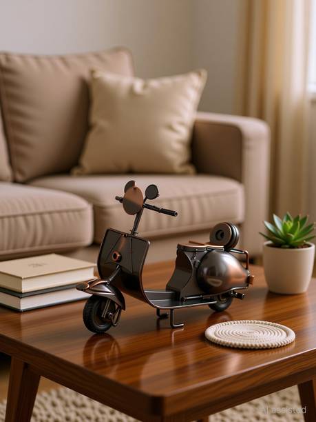 Spiaty Metal Scooter Figurine Decorative Showpiece  -  7.5 cm