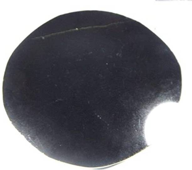 Zoltamulata Black Obsidian Mirror Scrying Mirror Vaastu Decorative Showpiece  -  5 cm