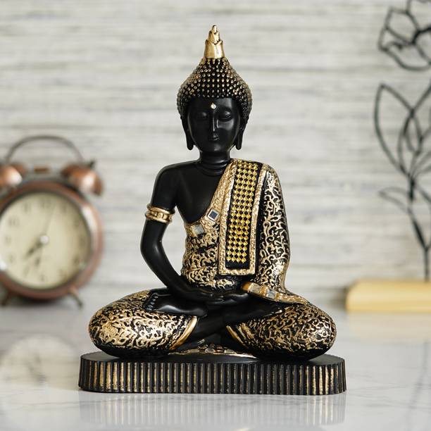 APPISHOPY Buddha Statue Showpiece For Home Decoration डेकोरेटिव शोपीस  -  22.86 cm