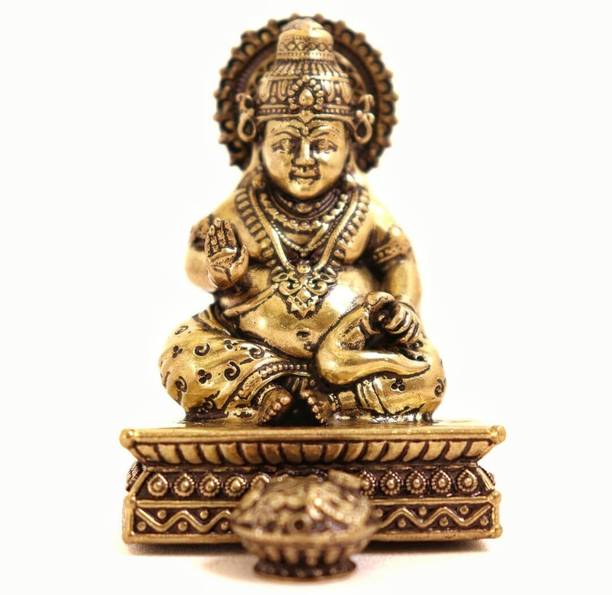 The Spiritual Living Lakshmi God Kubera Statue | Statue for Wealth and Harmony | Decorative Showpiece Decorative Showpiece  -  5.1 cm