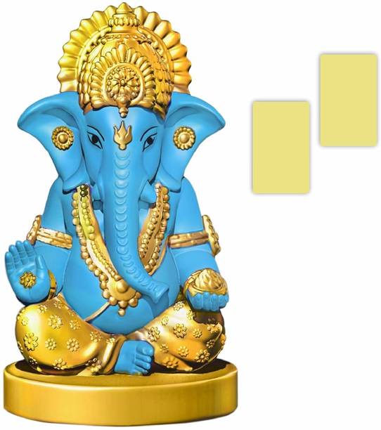 JD FRESH Ganesh Idol for Home/God Idols/Ganpati Murti/Ganesh Ji for Puja Home/Office Decorative Showpiece  -  22 cm