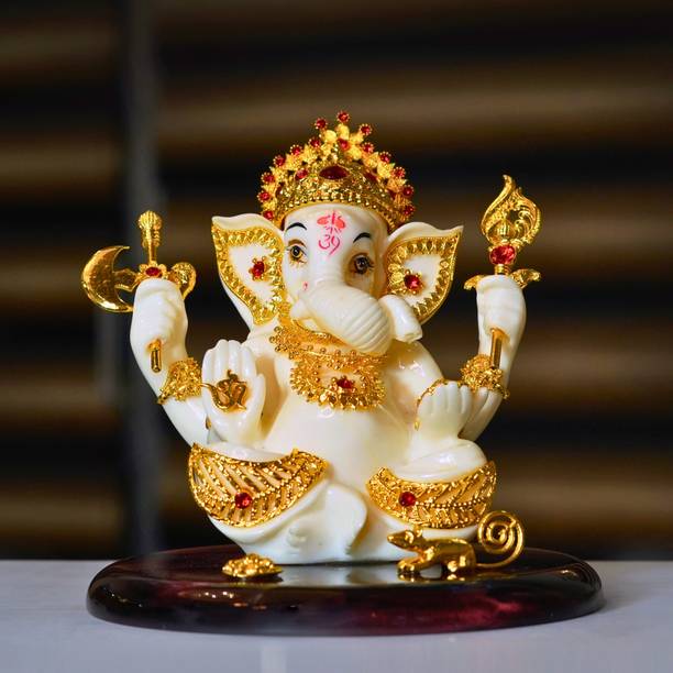 nirvanam Jewellery Ganesha Decorative Showpiece  -  15.24 cm
