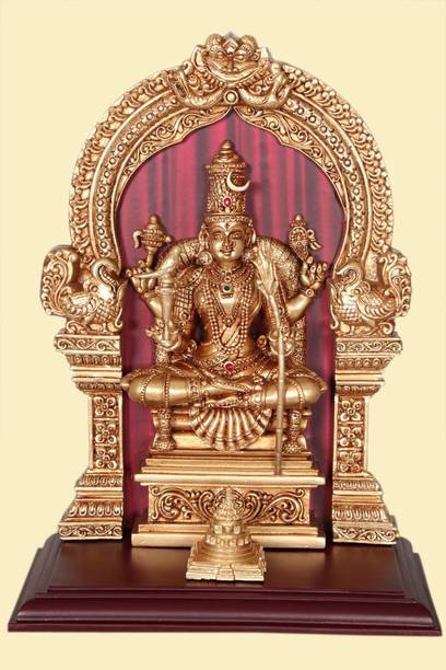 Shirphakala Kanchi Kamakshi Idol Decorative Showpiece  -  24 cm