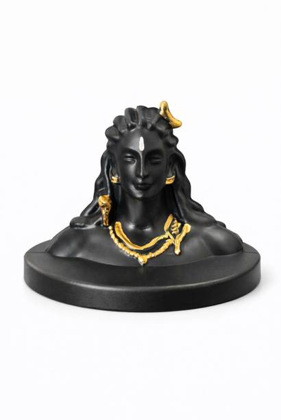 radstrex Aadiyogi Lord Shiva Decorative Showpiece  -  5.5 cm