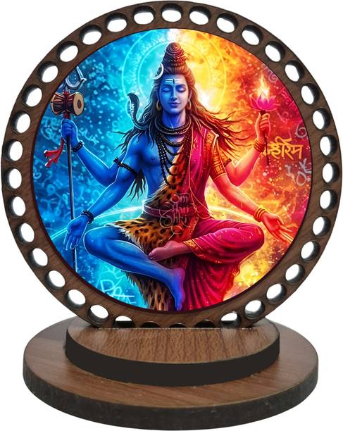 DECOCRU Lord Shiv ji Dashboard, Home Decorative Showpiece  -  8.382 cm