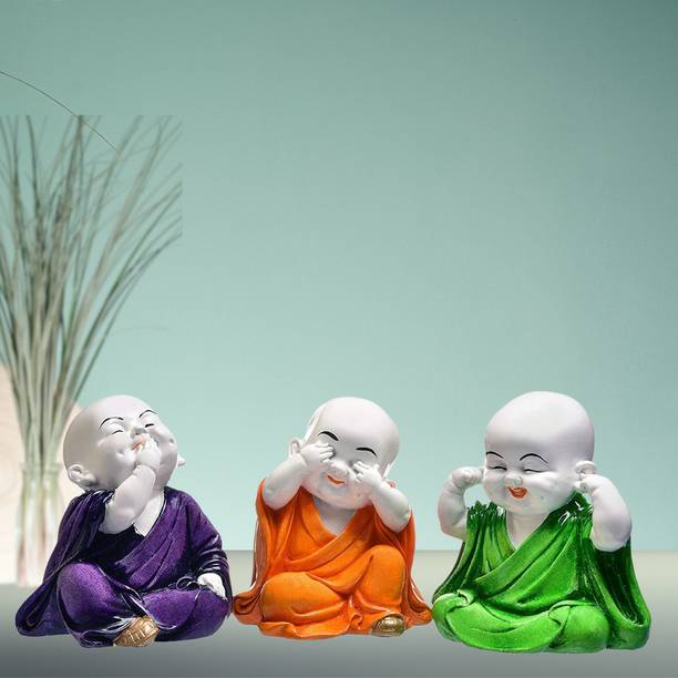 Miss Peach Handicraft Religious Idols of laughing buddha Statue For Home Decor|Laughing Buddha Idols|buddha statue in Religious Idols|Home décor showpieces|table decorations items|Decorative items|handicraft items|Relaxing Buddha Statue in Religios Idols & Spiritual & Festive Decor|laughing Buddha gift|laughing Buddha with money |Statues|statue for home|Showpieces &Figurines |showpiece for bedroom|Showpiece for living room|Showpieces for gift|Showpieces in home| Decorative Showpiece  -  15 cm