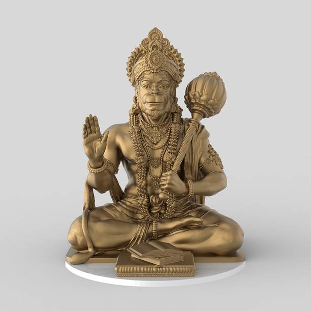 murtihub Hanuman Ji Idol Decorative Showpiece  -  8 cm
