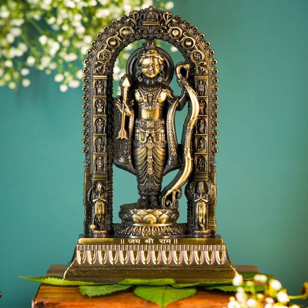 Artbiz Shree Ram Lalla Ayodhya Murti 3 Inch Decorative Showpiece  -  11.5 cm