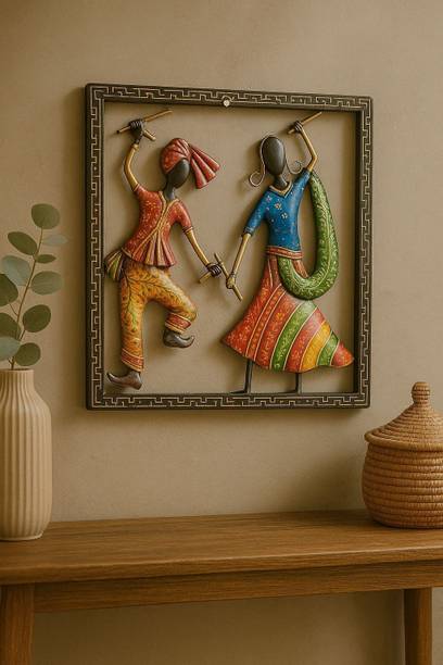 MAA BHAWANI HANDICRAFTS Handcrafted Wall Décor Decorative Showpiece  -  35 cm