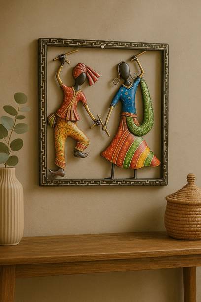 MAA BHAWANI HANDICRAFTS Handcrafted Wall Décor डेकोरेटिव शोपीस  -  35 cm