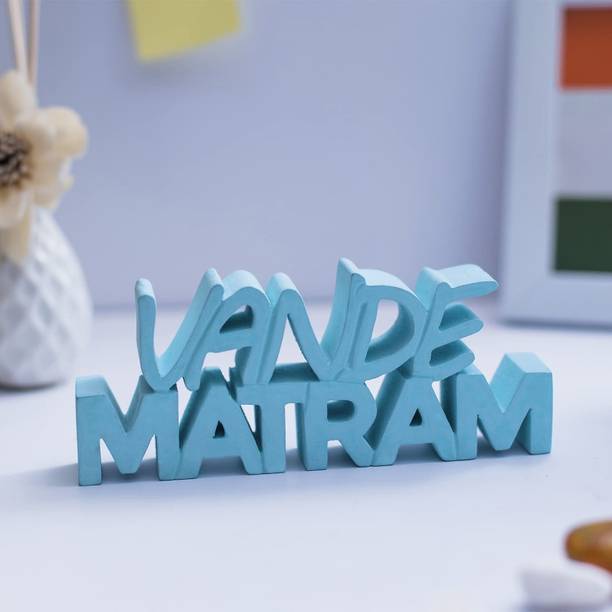 PSR ENTERPRISES VANDE MATRAM Decorative Showpiece  -  12 cm