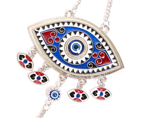 The Spiritual Living Evil Eye for Car Hanging | Evil Eye Hanging | Evil Eye for Home | Vastu Items Decorative Showpiece  -  20.3 cm