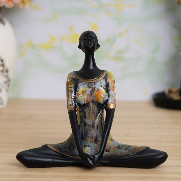 Royalbox Yoga Mudra Spiritual Statue For Home Decor डेकोरेटिव शोपीस  -  17 cm