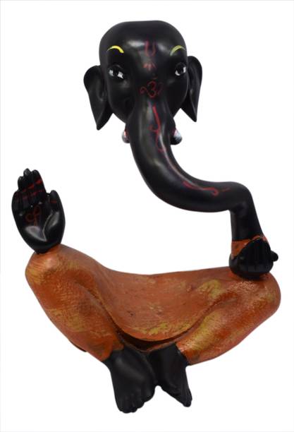 Jyesh Jewel Hawa Ganesha Statue Enhancing Home Decor Vinayaka Idols Decorative Showpiece  -  20 cm