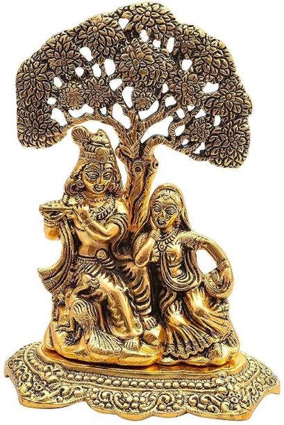 Shv Divine Magnet Krishna Idol for Home Temple and Office Decor Decorative Showpiece  -  16.89 cm