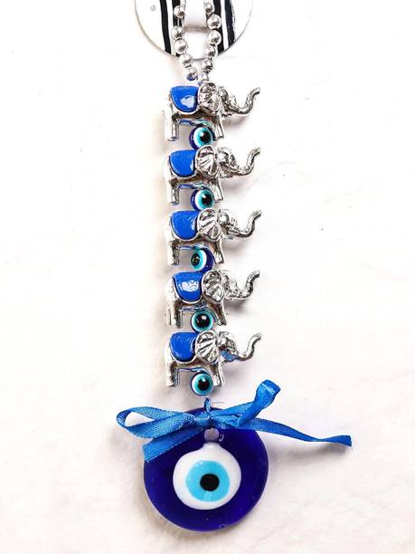 The Spiritual Living Evil Eye for Car Hanging | Evil Eye Hanging | Evil Eye for Home | Vastu Items Decorative Showpiece  -  20.3 cm