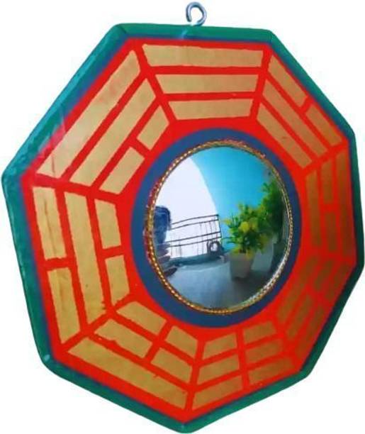 SHYAM Bagua vastu mirror Decorative Showpiece  -  2 cm