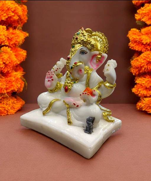 Hitech Crafts Beautiful Ganesha Decorative Showpiece  -  16 cm