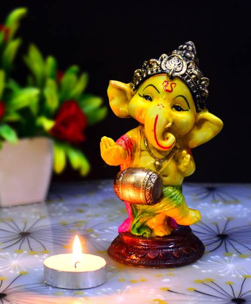 SPLICE blessing ganesha Decorative Showpiece  -  7 cm