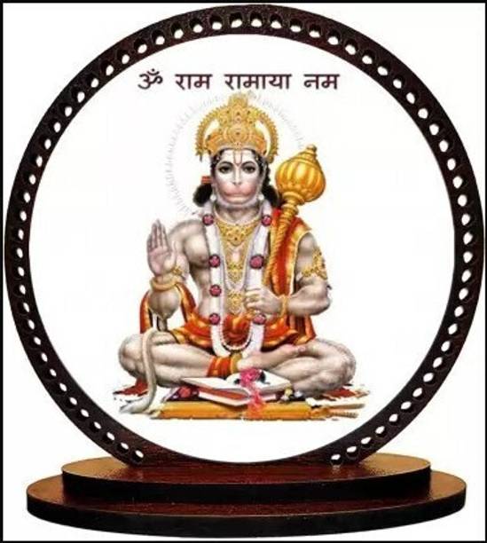 IDOLCRAFT Lord Hanuman Car Dashboard Idol And Decorative Showpiece Decorative Showpiece  -  7.5 cm