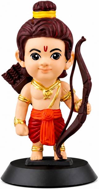 Tendyzonal Lord Ramji Premium Figurine for Home, Office & Car Dashboard Decor Decorative Showpiece  -  11 cm