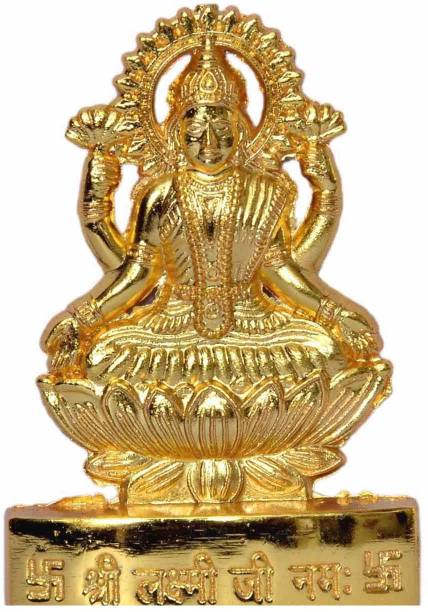 BUY N RELAX Maa Laxmi ji/laxmimata murti/idol for home/temple 11cm Decorative Showpiece  -  11 cm