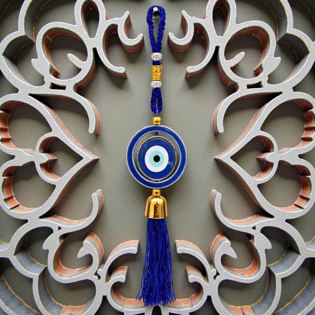 Adhvik Evil Eye Nazar Battu Hanging Showpiece for Home Office Car Decor डेकोरेटिव शोपीस  -  34 cm