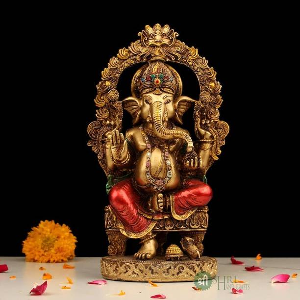 ARBUDA HANDICRAFTS Ganesh Statue Decorative Showpiece - 25 cm