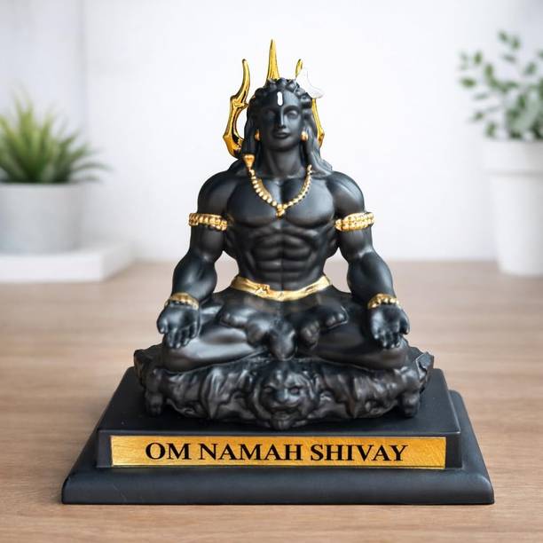 Divine Shambhu Decorative Showpiece  -  10 cm