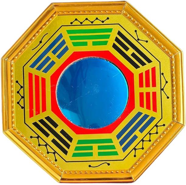 salvusappsolutions Feng Shui Chinese Convex Bagua (PaKua) Mirror For Positive Chi, Energy_8 Inch Decorative Showpiece  -  17.8 cm