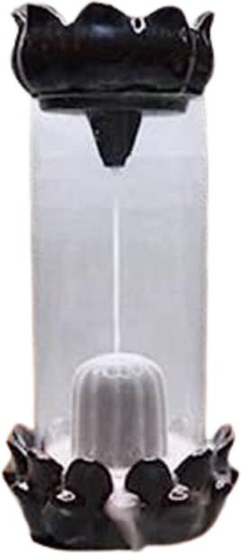 WeMart Shivling Design Backflow Smoke Fountain Incense Holder Showpiece Decorative Showpiece  -  5 cm
