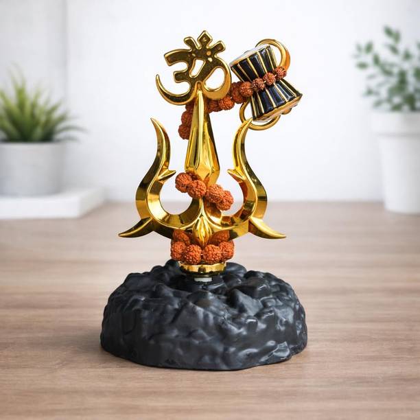 Divine Shambhu Decorative Showpiece  -  10 cm