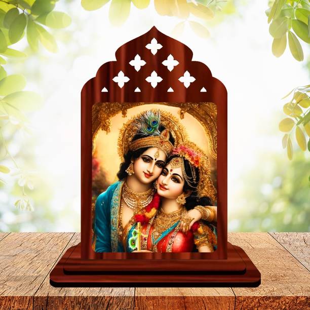 GiftsRange Radha Krishna Radheshyam Radhe Krishna Car Dashboard Idol डेकोरेटिव शोपीस  -  11 cm